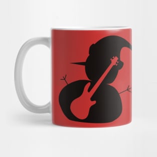 Bass snowman Mug